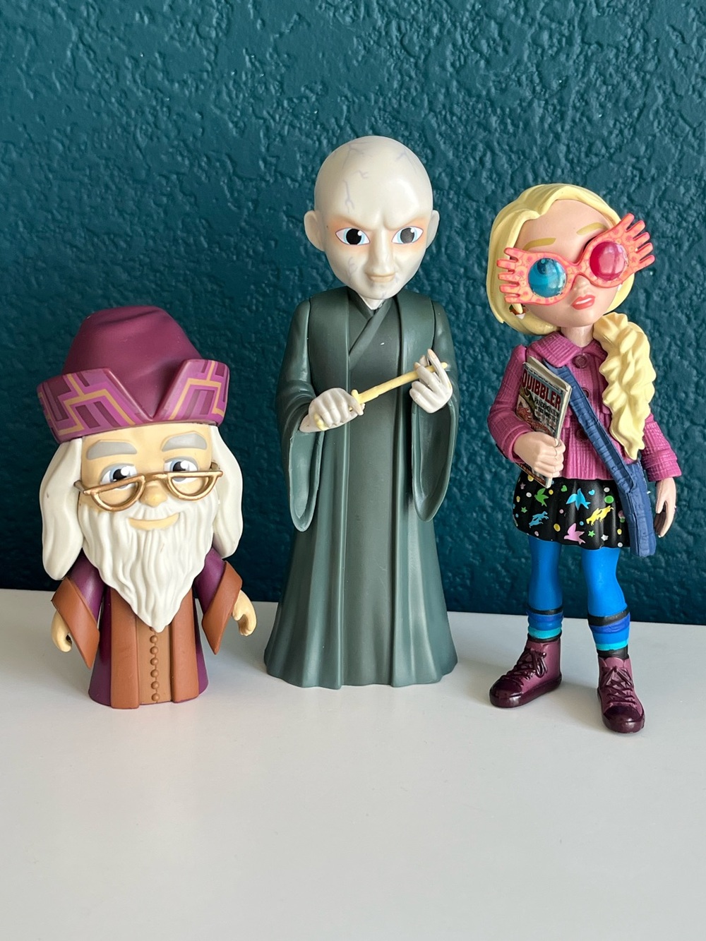 Harry Potter Funko Pop Mini Dumbledore Rock Candy Voldemort Luna Lovegood